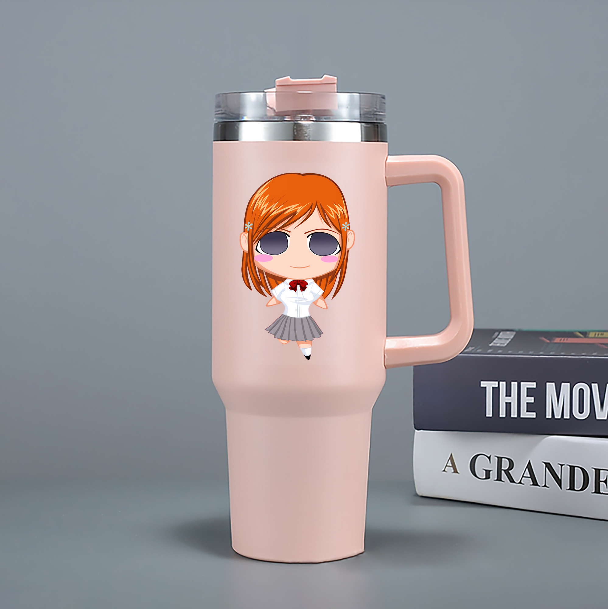 （画像用） ブリーチ 井上織姫（いのうえおりひめ） BLEACH Inoue Orihime 1200mL車用タンブラー（カラープリント）